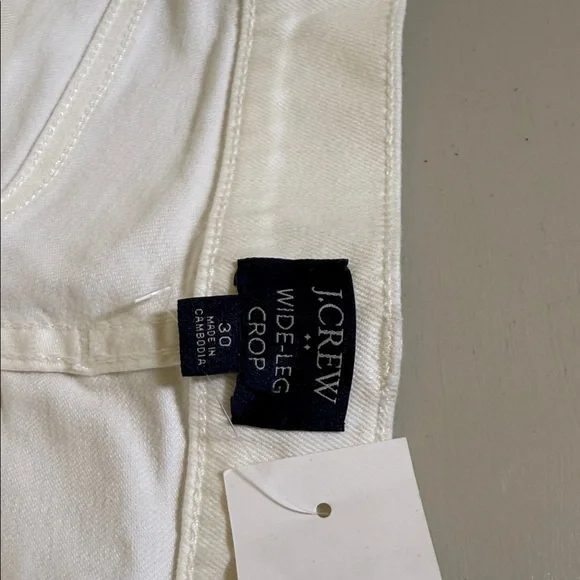 J. Crew Wide-leg crop jean in all-day stretch Size 30 - Picture 12 of 14